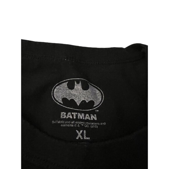 Batman Joker Graphic T-Shirt XL Black & White - Picture 4 of 6